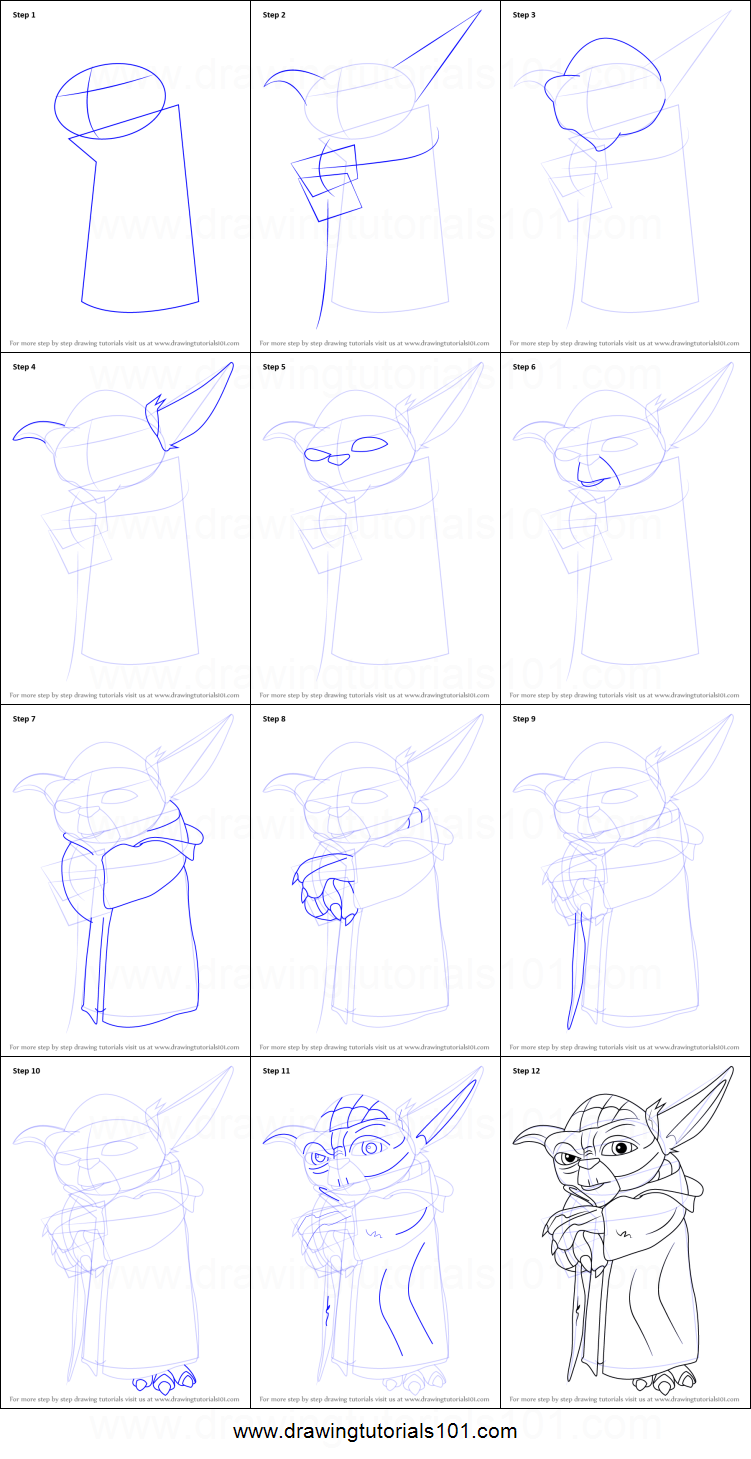 Draw Yoda 